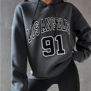 Los Angeles 91 Black Hoodie